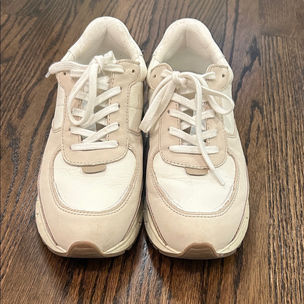 Madewell Cream Sneakers